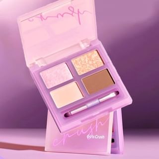 4 Shades Eyeshadow Palette - Pink #Pink
