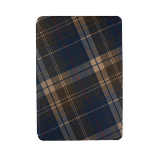 ideer Tartan Blueberry Truffle iPad Mini Case Brown - One Size