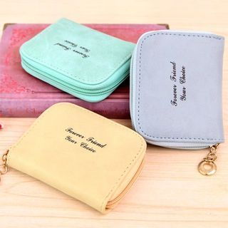 Show Home Letter Zip Coin Purse