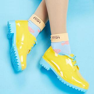 Dripdrop Jelly Lace-up Shoes