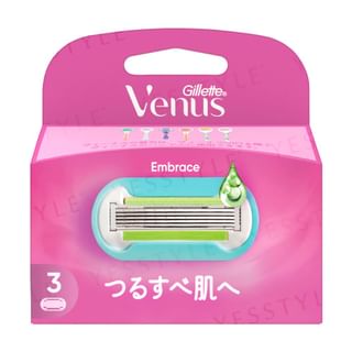 Gillette Japan - Venus Embrace Razor For Smooth Skin Body Blade 3 pcs Refill