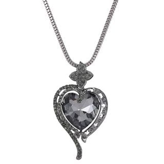 Glitglow Crystal Heart Necklace