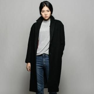 MAGJAY Woo Blend Drop-Shoulder Coat