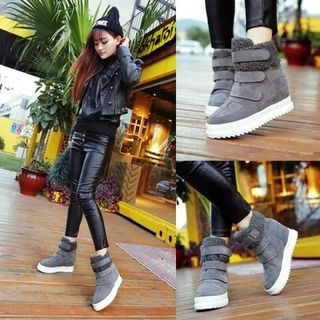 Chryse Velcro Hidden Wedge Sneakers