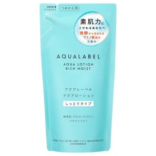 Shiseido - Aqualabel Aqua Lotion Rich Moist 180Ml Refill