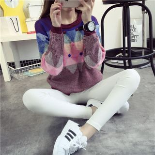 Qimi Patterned Sweater