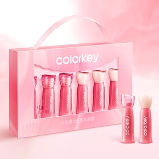 Colorkey - Soft Matte Non-Staining Water Tint Gift Set #Gift Set - 6Pcs