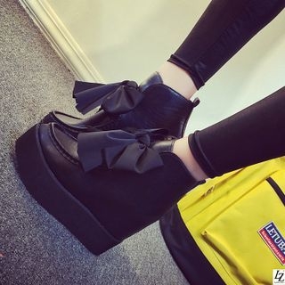 kokoin Bow Platform Shoes