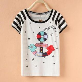 Cute Colors Print T-Shirt