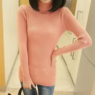 Coralie Turtle Neck Long Sleeved Knit Top