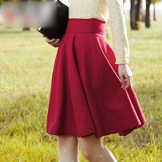 GU ZHI A-Line Skirt