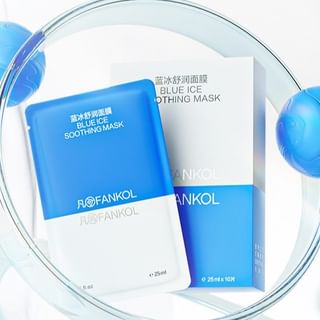 Fankol - Blue Ice Soothing Mask Set (25Ml X 10Pcs)