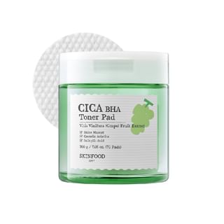 Skinfood - Shine Muscat Cica Bha Toner Pad 70 Pads