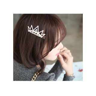 kitsch island Rhinestone Crown Hair Pin