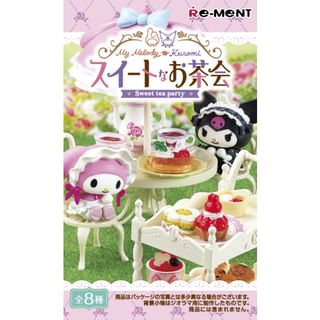 Sanrio My Melody & Kuromi Mini Figure (Afternoon Tea Series) (Blind Box) 1 pc - Random Style