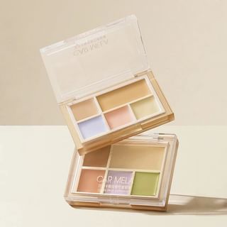 Car Mela - 5 Color Detail Face Concealer - 2 Types 01# White - 6G