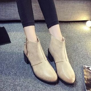 One100 Zip Ankle Boots