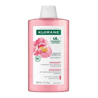 Klorane - Soothing Shampoo With Organic Peony Sensitive Scalp 400Ml