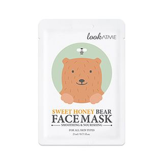 lookATME - Sweet Honey Bear Face Mask 1pc 1 pc