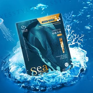 My Scheming - Sea Power Premier Moist Repair Bio-Cellulose Ampoule Mask 3 pcs