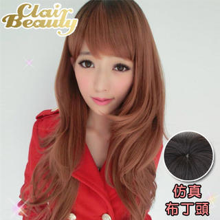 Clair Beauty Long Full Wig - Curly Light Yellow - One Size