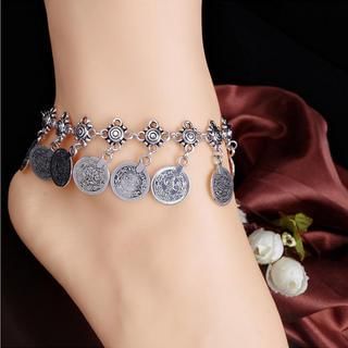 Richcoco Coin Chunky Anklet