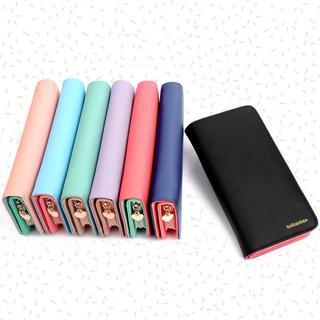 BeiBaoBao Faux Leather Long Wallet