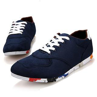 Preppy Boys Painted Sole Sneakers