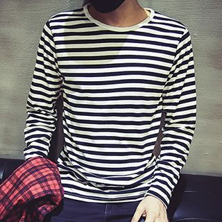 Streetstar Long-Sleeve Striped T-Shirt