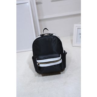 Rosanna Bags Two-Tone Faux Leather Backpack