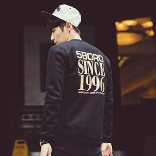 Streetstar Long-Sleeve Lettering Top