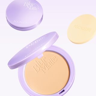 Focallure - Blur Matte Pressed Powder - 4 Colors #Ne02 Ivory - 9G