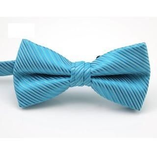 Xin Club Striped Bow Tie Blue - One Size