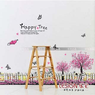 LESIGN Fence Wall Sticker