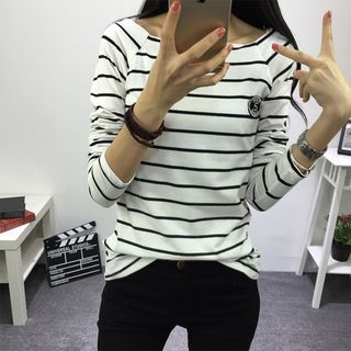 HotBlock Stripe Long-Sleeve T-shirt