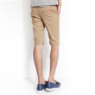 OBI YUAN Slim-Fit Casual Shorts