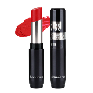 banila co. Kiss Collector Satin Lipstick (SRD302 Fox Red) 3.5g