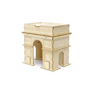 Team Green Plywood Puzzle - Arc de Triomphe Wood - One Size