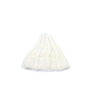 Ohkkage Wool Blend Cable-Knit Beanie