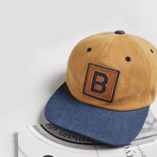 NIPONJJUYA Lettering Tow-Tone Baseball Cap