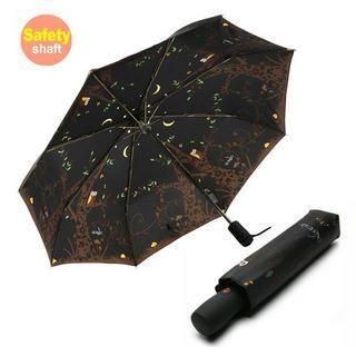 Full House Printed Automatic Compact Umbrella