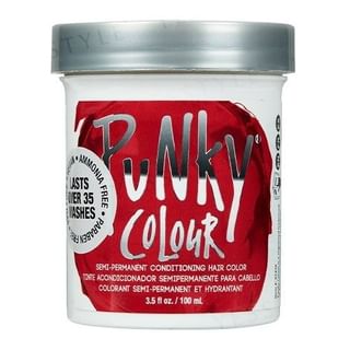 Punky Colour - Semi-Permanent Conditioning Hair Color Vermillion Red 100Ml