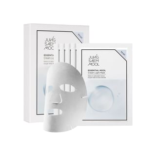 Jung Saem Mool - Essential Mool Cream Light Mask Set 28G X 5 Sheets