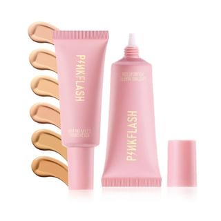 PINKFLASH - Lasting Matte Foundation - 6 Colors #3 WARM BEIGE