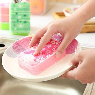 Eggshell Houseware Cleaning Sponge