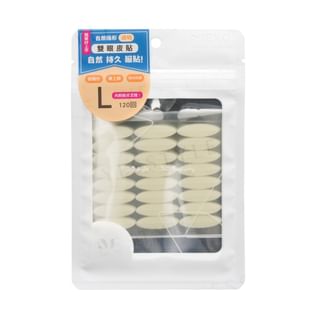 MEKO - Natural Invisible Transparent Double Eyelid Tape L 120 pcs 120 pcs