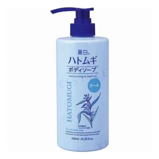 Kumano Cosme - Reihaku Hatomugi The Cool Body Soap 600Ml