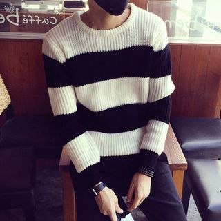 Street Affair Striped Sweater