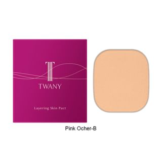 Kanebo - Twany Layering Skin Pact Pink Ocher-B - 8.5g Refill