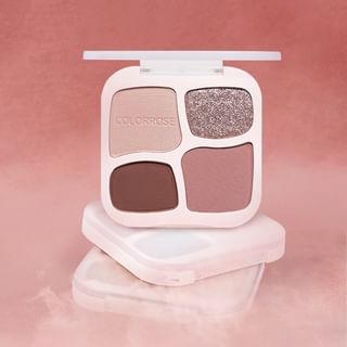 Colorrose - Four-Color Magic Pocket Eyeshadow Palette - 5 Types Cr752 Chestnut Brown - 6G